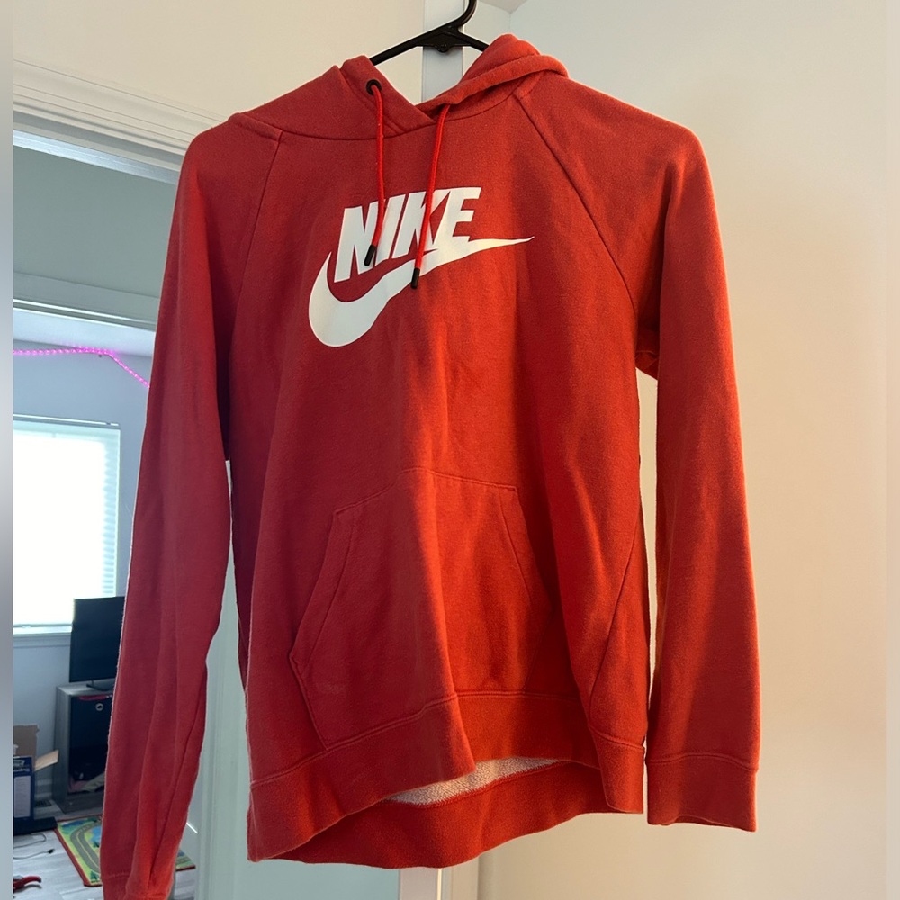 Burnt orange Nike hoodie